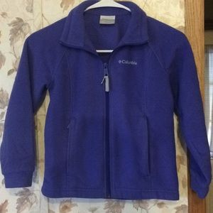 Purple girls Columbia coat